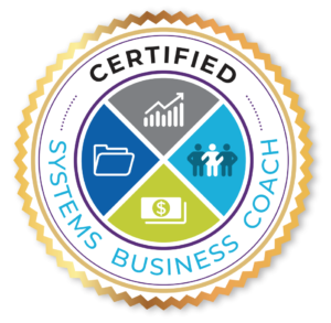 Systems Business Coach Certified Badge