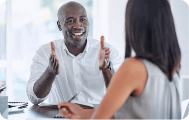 Coach receiving one-to-one mentor coaching for ICF credentialing