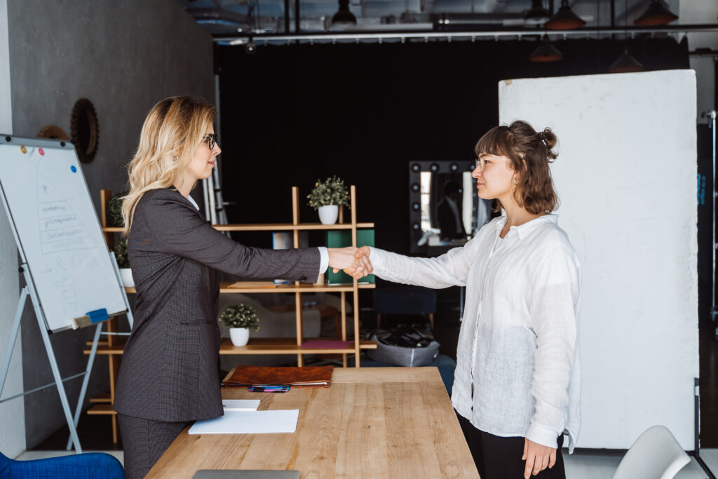 Business coach supporting a client during a small business coaching conversation